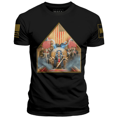 XS / Black MAGA King maga trump